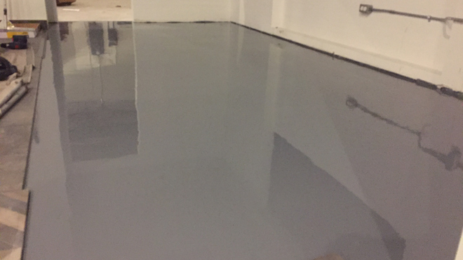 Plancher epoxy