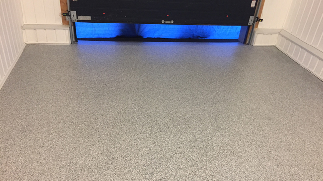 Plancher epoxye