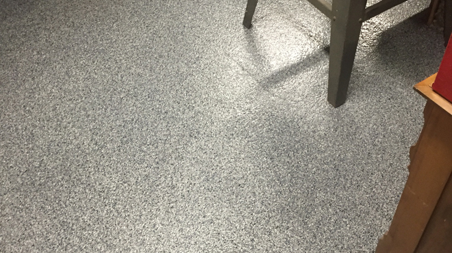Plancher epoxy