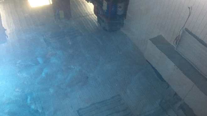Plancher epoxy
