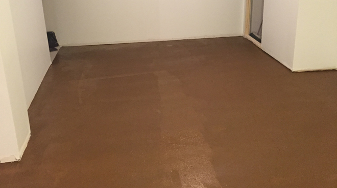 Plancher de sous-sol