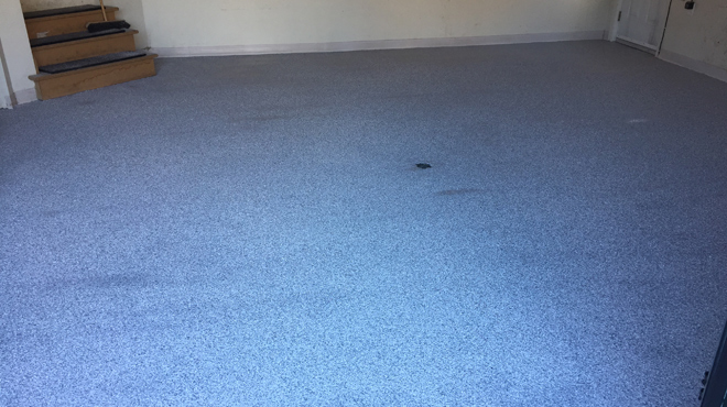 Plancher epoxy