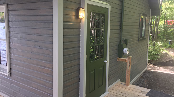 Peinture extérieure chalet