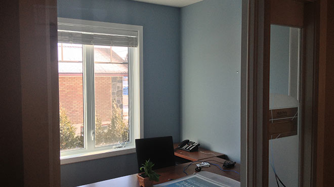 Peinture des bureaux de Multi-Prêt Hypothèque
